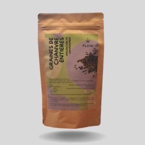 Graines de chanvre entières