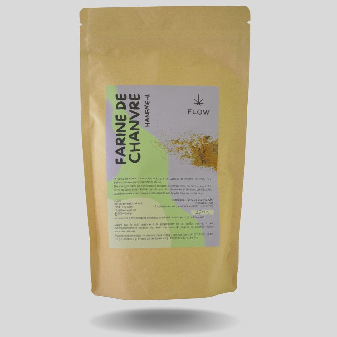 Farine de chanvre